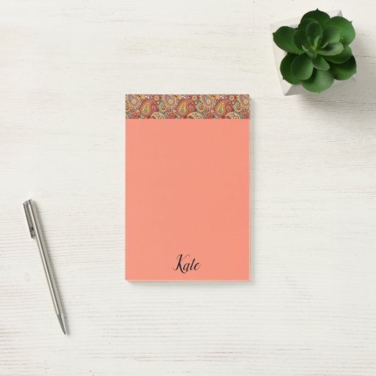 Post-it® Post-it Notes Paisley (Bureau)