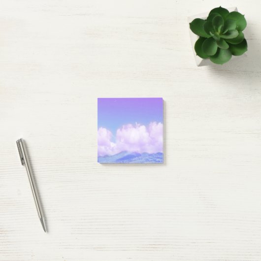 Post-it® Post-It Notes Papeterie Clouds pourpres Cosy (Bureau)