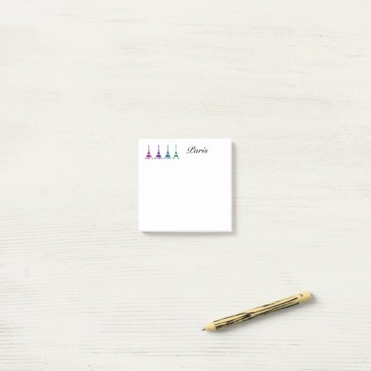 Post-it® Post-it-Notes-Paris (Sur un bureau)