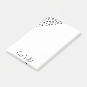 Post-it® Post-it Notes Pattes Chat Chaton Chiens Chiot (Incliné)