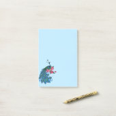 Post-it® Post-it-Notes Peacock (Sur un bureau)