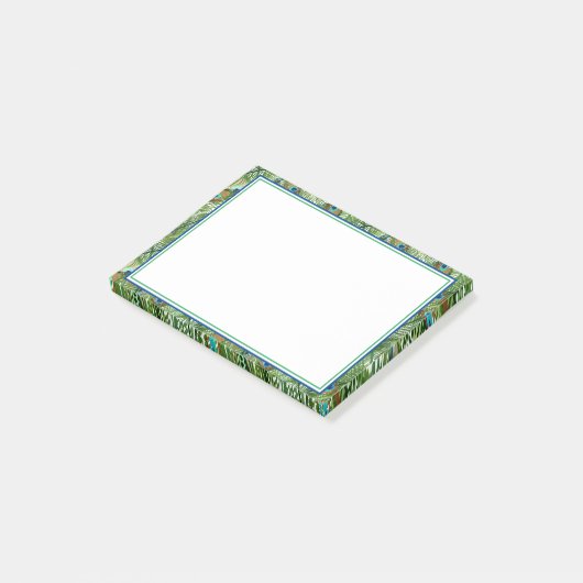 Post-it® Post-it Notes-Peacock Feathers Post-it Notes (Incliné)