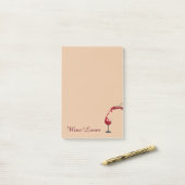 Post-it® Post-it-Notes pour l'amateur de vin (Sur un bureau)