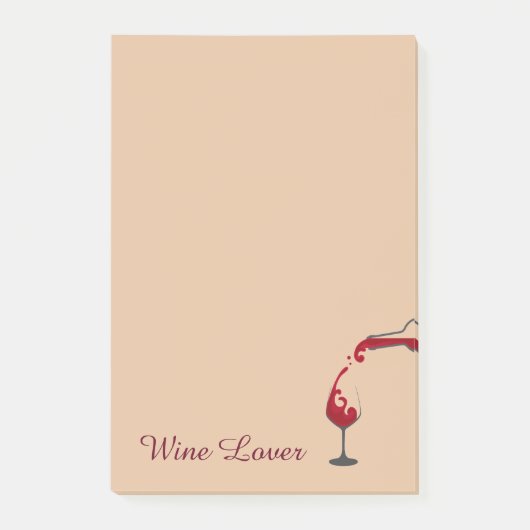 Post-it® Post-it-Notes pour l'amateur de vin (Devant)