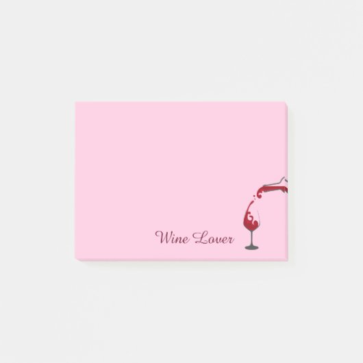 Post-it® Post-it-Notes pour l'amateur de vin (Devant)