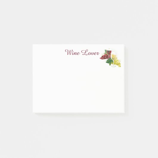 Post-it® Post-it-Notes pour l'amateur de vin (Devant)