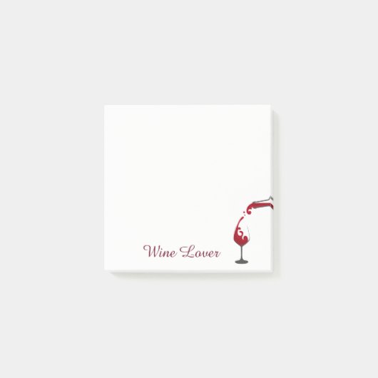 Post-it® Post-it-Notes pour l'amateur de vin (Devant)