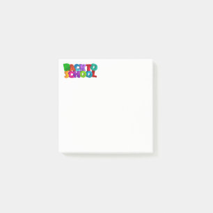 Post-it® Post-it-Notes-Retour À L'École