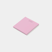 Post-it® Post-it- Notes roses personnalisés (Incliné)