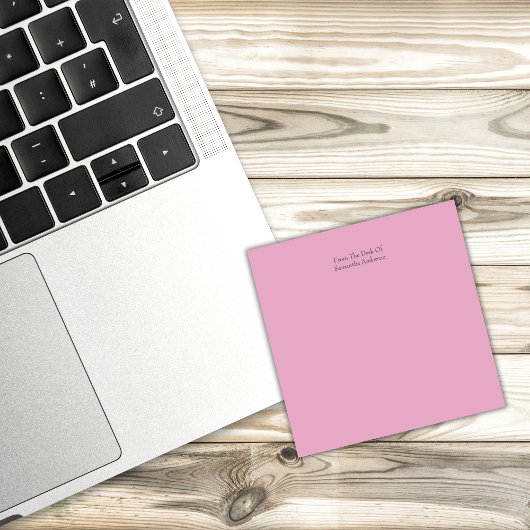 Post-it® Post-it- Notes roses personnalisés