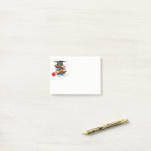 Post-it® Post-it-Notes-School (Sur un bureau)