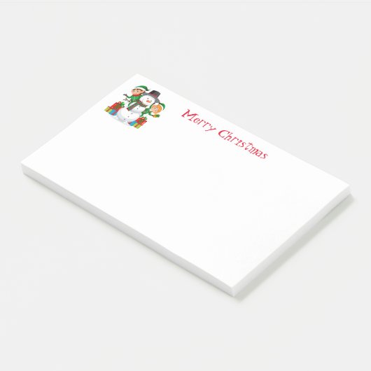 Post-it® Post-It-Notes-Snowman Post-it Notes (Incliné)