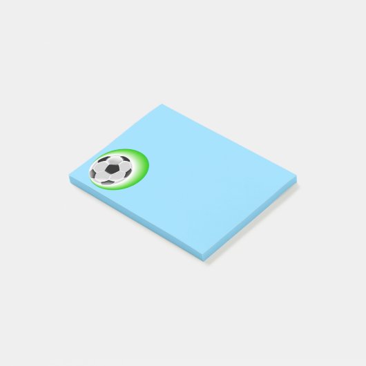 Post-it® Post-it-Notes-Soccer Ball Post-it Notes (Incliné)