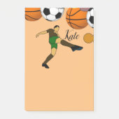 Post-it® Post-it Notes Sports (Devant)