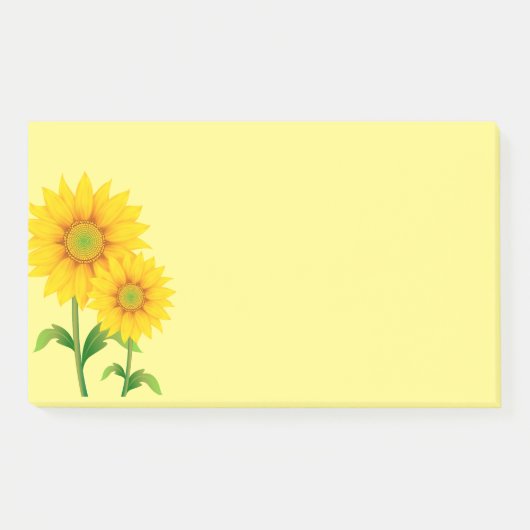 Post-it® Post-it-Notes-Tournesols (Devant)