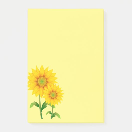 Post-it® Post-it-Notes-Tournesols (Devant)