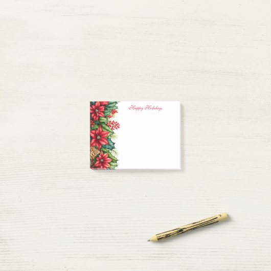 Post-it® Post-it-Notes vacances (Sur un bureau)