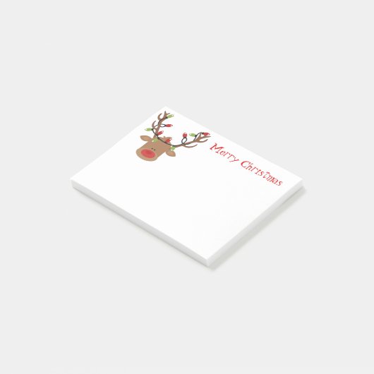 Post-it® Post-it-Notes-Vacances-Rudolph (Incliné)