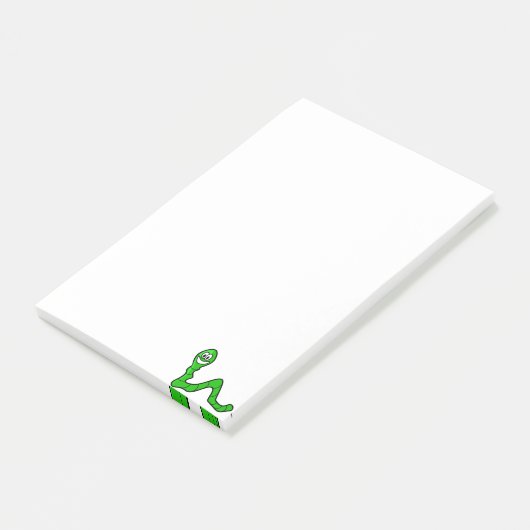 Post-it® Post-it Notes Ver Worm (Incliné)