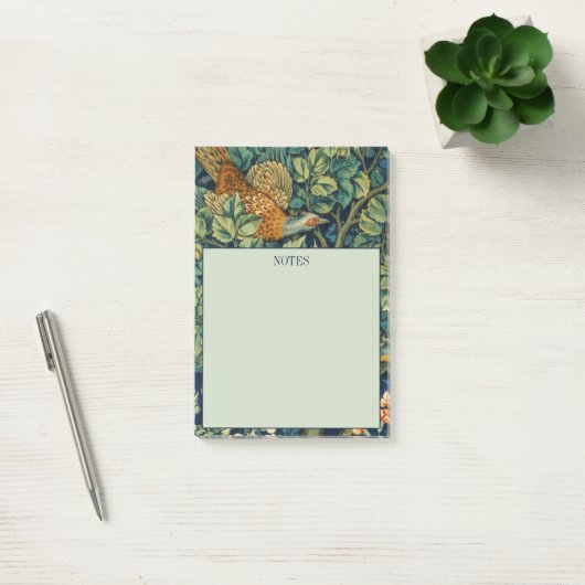 POST-IT® POST-IT NOTES WILLIAM MORRIS "PHÉASANT" DESIGN (Bureau)