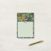POST-IT® POST-IT NOTES WILLIAM MORRIS "PHÉASANT" DESIGN (Sur un bureau)