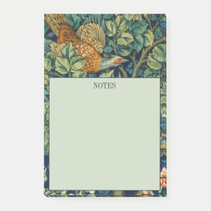 POST-IT® POST-IT NOTES WILLIAM MORRIS "PHÉASANT" DESIGN