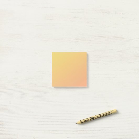 Post-it® Post-it orange (Sur un bureau)