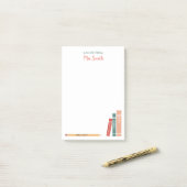 Post-it® Post-It pour enseignant personnalisé Livres et Pen (Sur un bureau)
