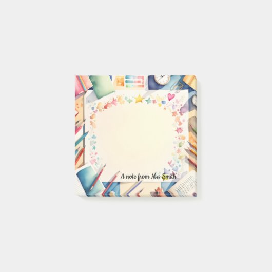 Post-it® post-it pour professeur (Devant)