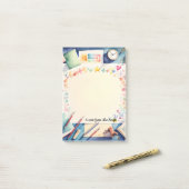 Post-it® post-it pour professeur (Sur un bureau)