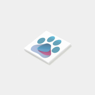 Post-it® POST-IT (R) NOTES 3"x3" avec logo Paw