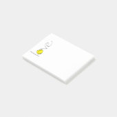 Post-it® Post-its d'amour de tennis (Incliné)