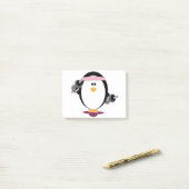 Post-it® Post-its d'ascenseur de pingouins (Sur un bureau)