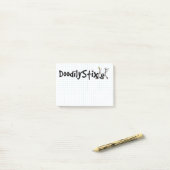 Post-it® Post-its de DoodilyStix (Sur un bureau)