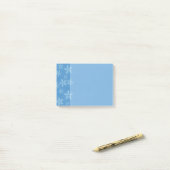 Post-it® Post-its de flocon de neige (Sur un bureau)
