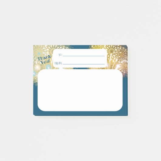 Post-it® Post-its de reconnaissance des employés de feux (Devant)