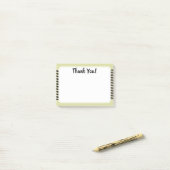 Post-it® Post-its de reconnaissance des employés de Merci (Sur un bureau)