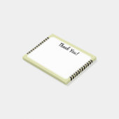 Post-it® Post-its de reconnaissance des employés de Merci (Incliné)