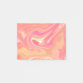 Post-it® Post-its en marbre orange (Devant)