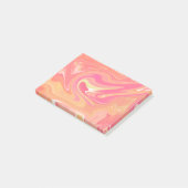 Post-it® Post-its en marbre orange (Incliné)