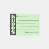 Post-it® Post-its faits sur commande de reconnaissance des (Devant)