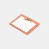 Post-it® Post-its faits sur commande de reconnaissance des (Incliné)