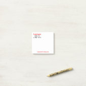 Post-it® Post-its Laginappe (Sur un bureau)