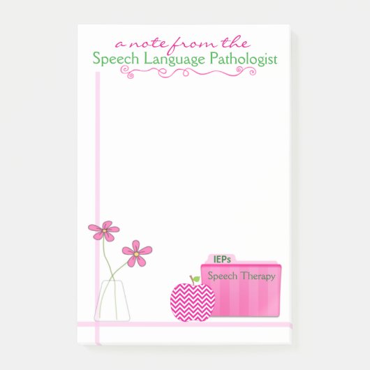 Post-it® Post-its modernes de pathologiste de la parole (Devant)