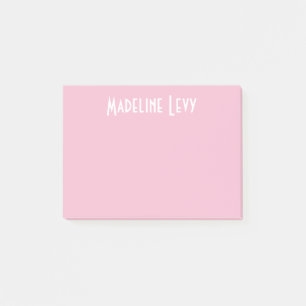 Post-it® Post-its roses personnalisés par coutume avec le