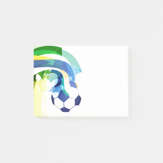 Post-it® Post-Notes-Soccer (Devant)