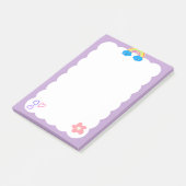 Post-it® Post-notes violettes  (Incliné)
