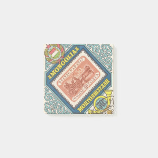 Post-it® Postal Magyar avec cavalerie et cheval