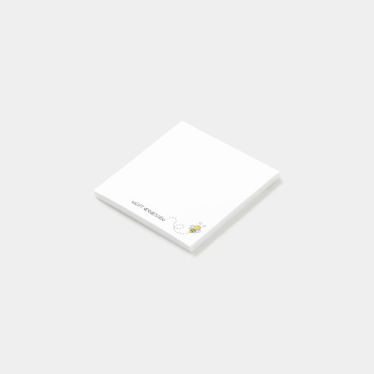 Post-it® Poste IT « de Bee contents " (Incliné)