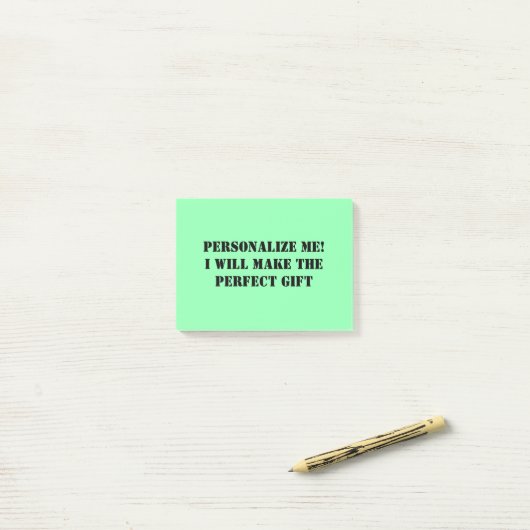 Post-it® Poste personnalisé Son pour wfh, bureau, école, ca (Sur un bureau)